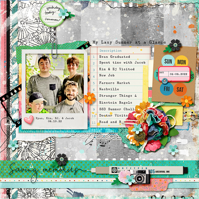 Summer Scrap-A-Thon: Aug 25th - Best Of Summer