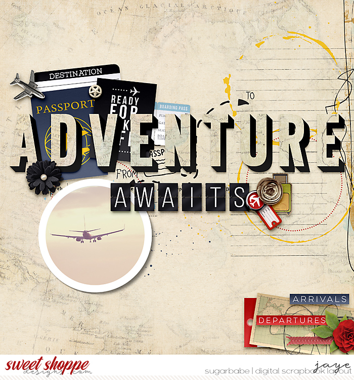 Summer Scrap-a-thon: Aug. 29-Adventure