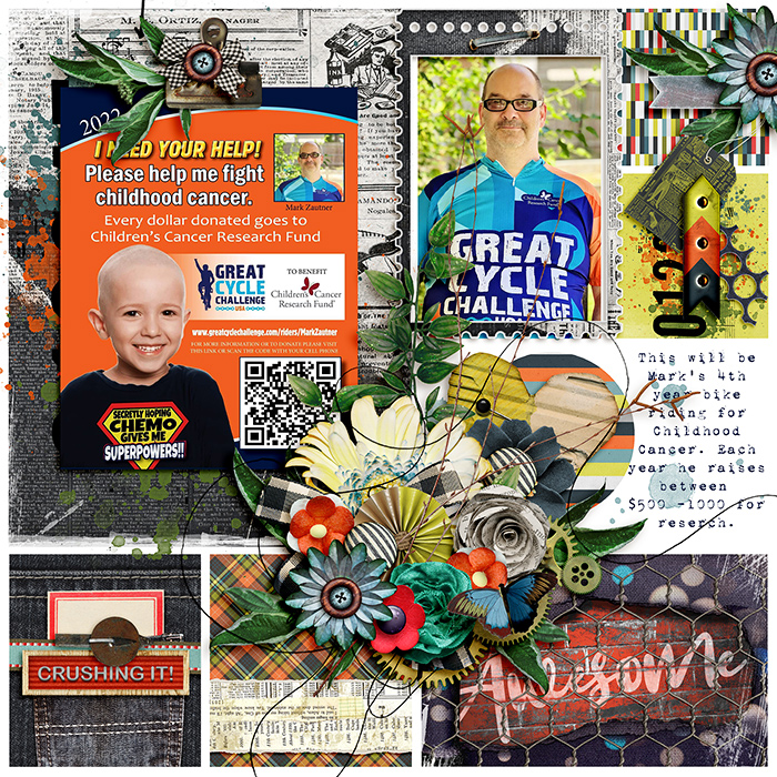 Summer Scrap-A-Thon: Aug 7th - Scrap a Worthy Cause