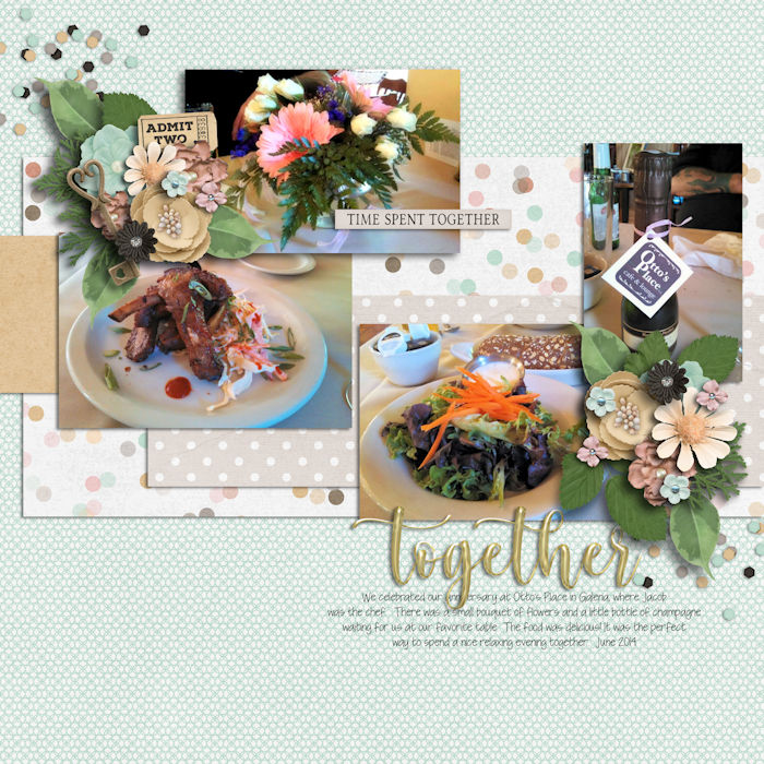 Summer Scrap A Thon August 1 - Anniversary
