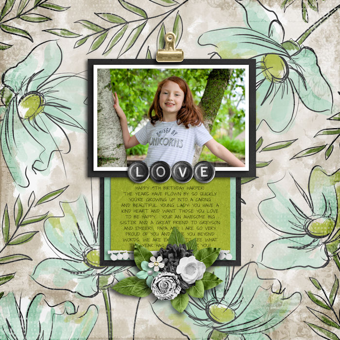 Summer Scrap A Thon August 17 - Sketch Challenge