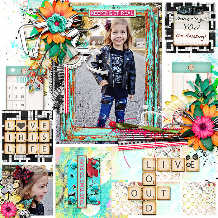 Summer Scrap-A-Thon: July 18 - Sketch Challenge