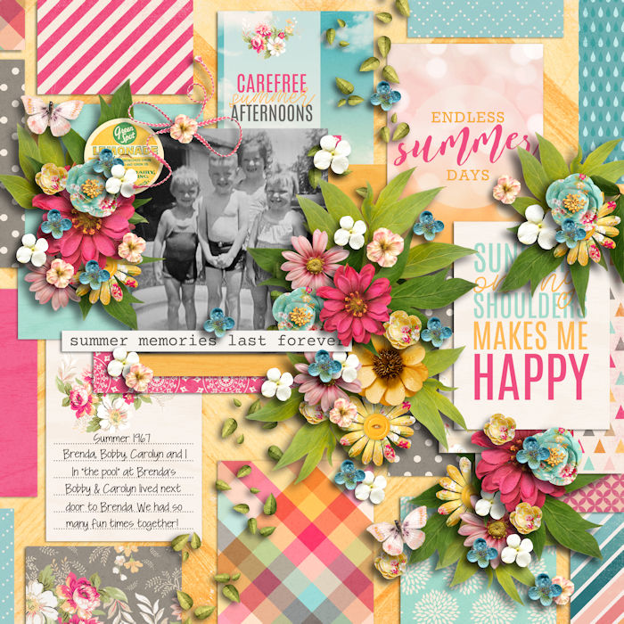Summer Scrap A Thon July 22 Creative Journal Cards
