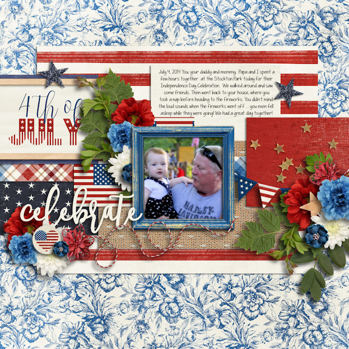 Summer Scrap A Thon July 24 July in the Title