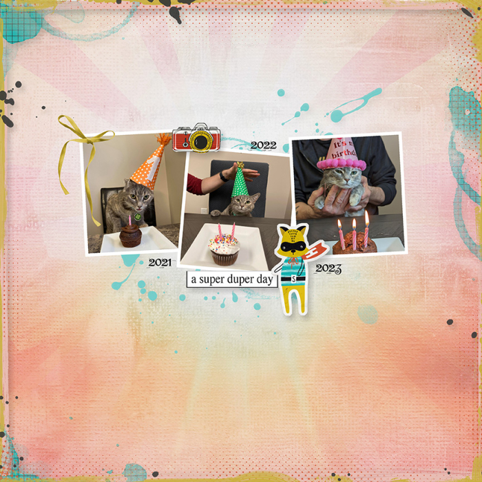Summer Scrap-a-thon_July 1 Same Photo. Years Apart