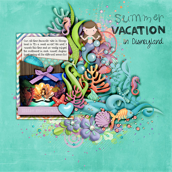 Summer Vacation in Disneyland