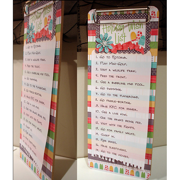 Summer wish list