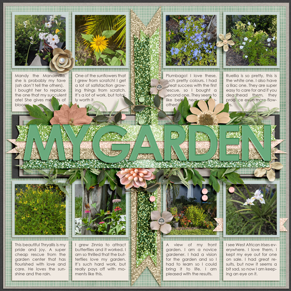 Summer2024 - July - 9 - Crazy Eights - My Garden