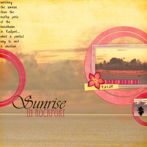 Sunrise in Rockport