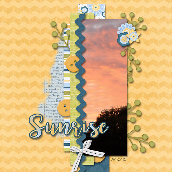 Sunrise: Sunday Scraplift