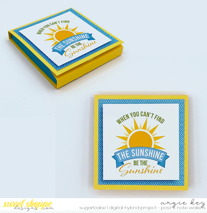 Sunshine Post-It Wallet