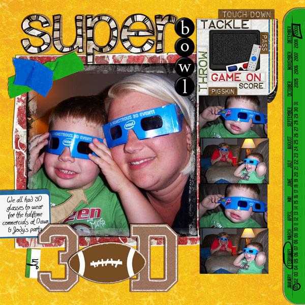 Super Bowl in 3D
