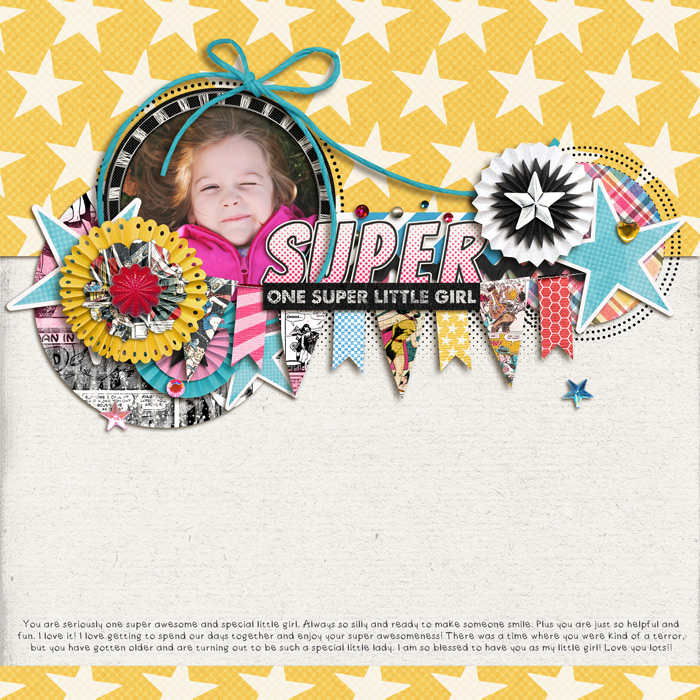super little girl