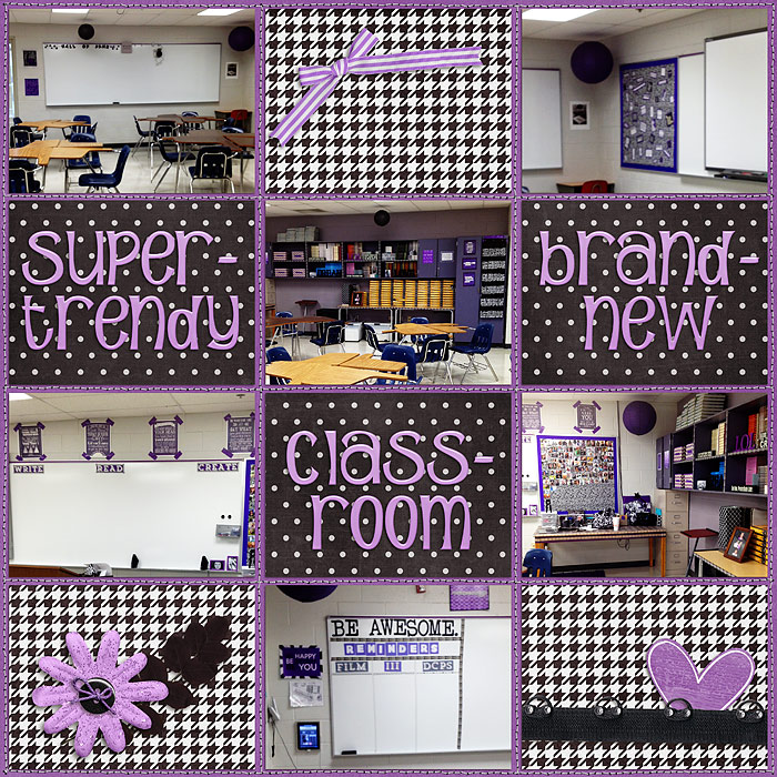 Super-Trendy Brand-New Classroom