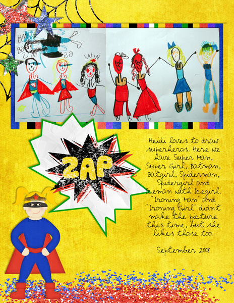 Superhero Art