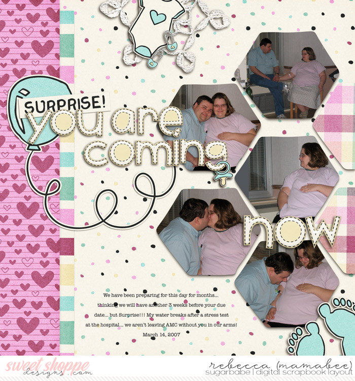 surprise you are coming now