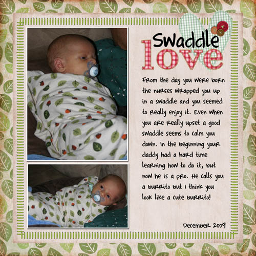 Swaddle Love re-make