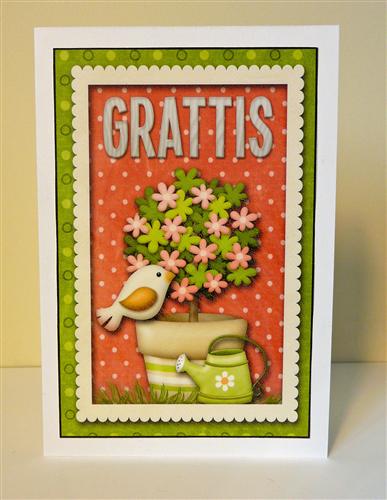 Swedish Birthday Card