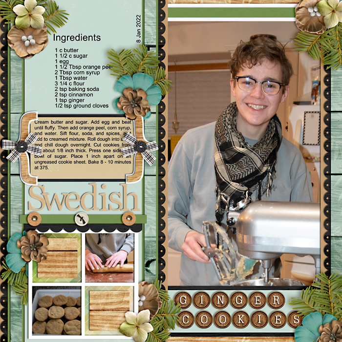 Swedish Ginger Cookies