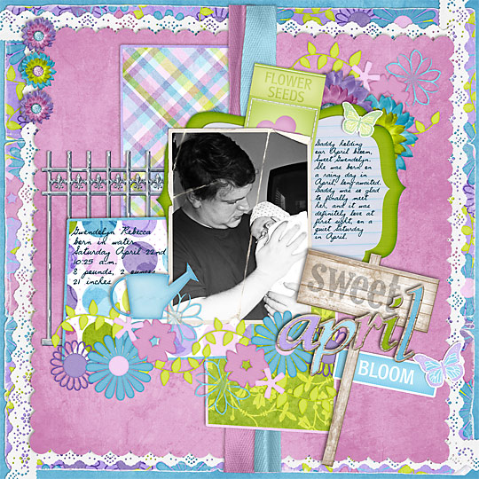 sweet April bloom