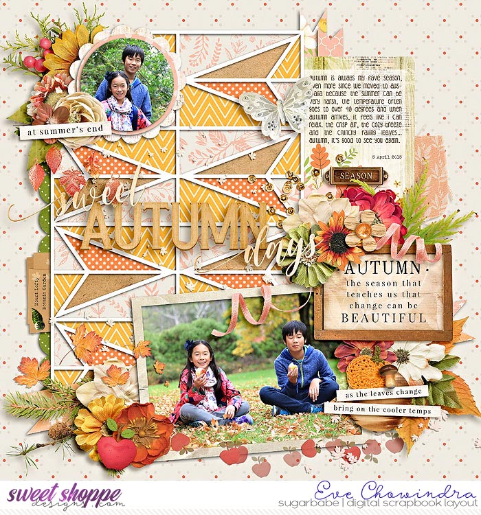 sweet autumn days