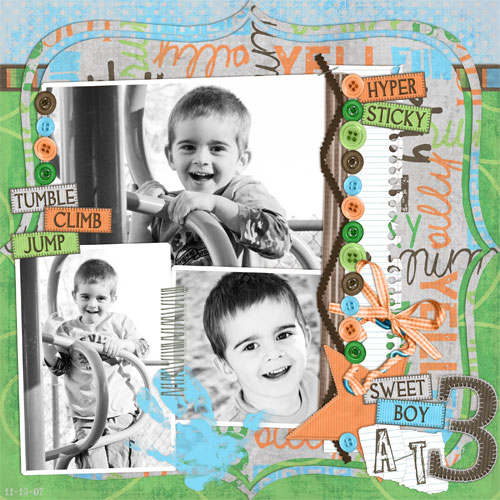 Sweet Boy at Three