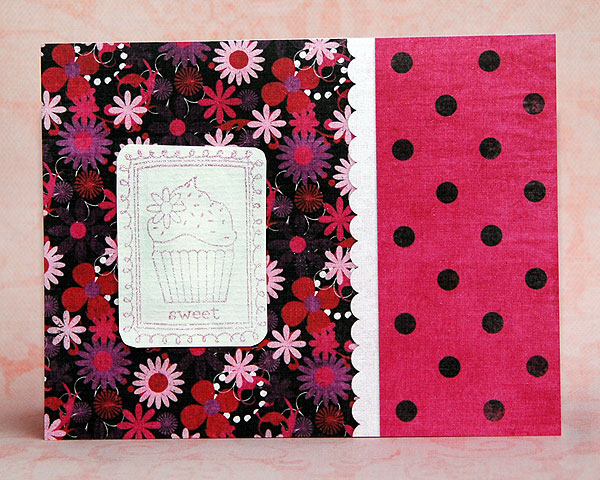 Sweet Cupcake Card