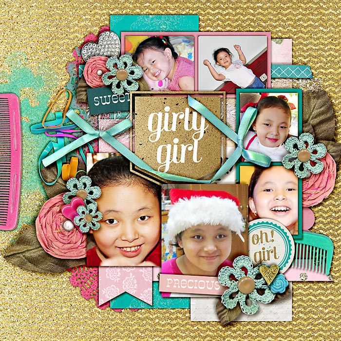 sweet girly girl