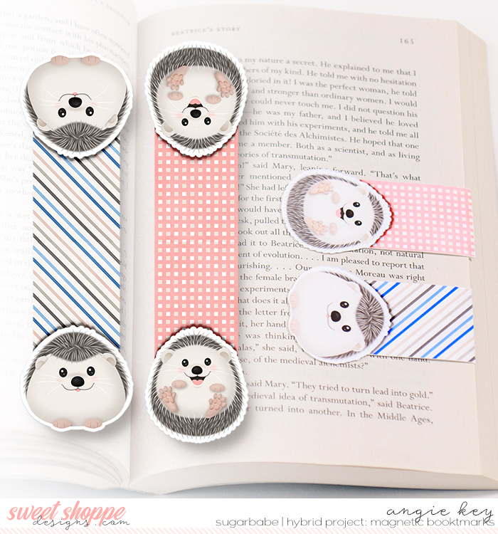 Sweet Hedgies - Magnetic Bookmark