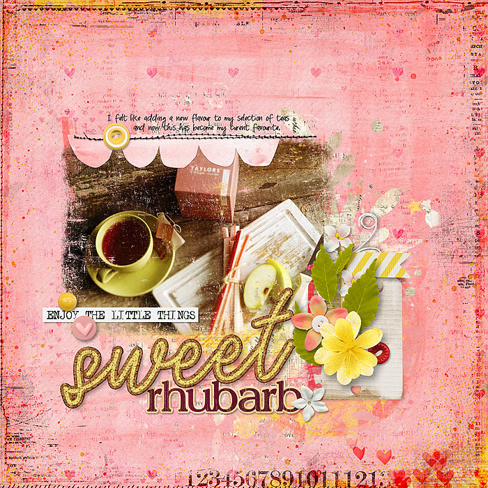 Sweet Rhubarb Tea