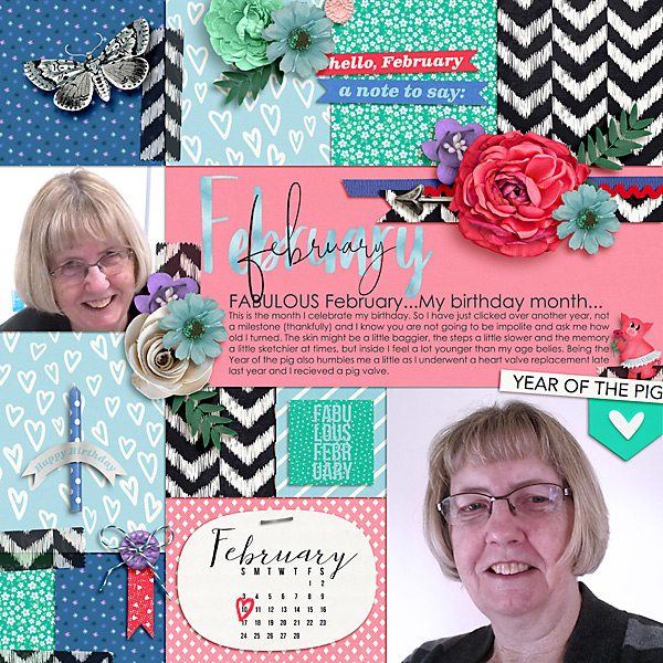 Sweet Shoppe 13th birthday Feb 17 Brook Magee Template/Kit