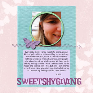 Sweet Shy Giving
