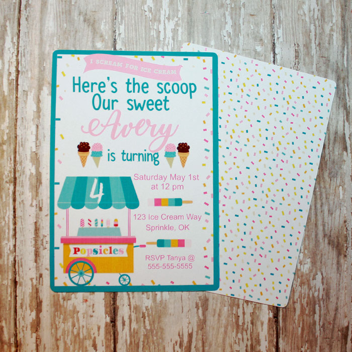 Sweet Treat Party Invite