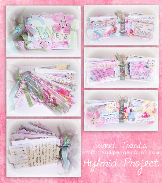 Sweet Treats ATC Recipe Album