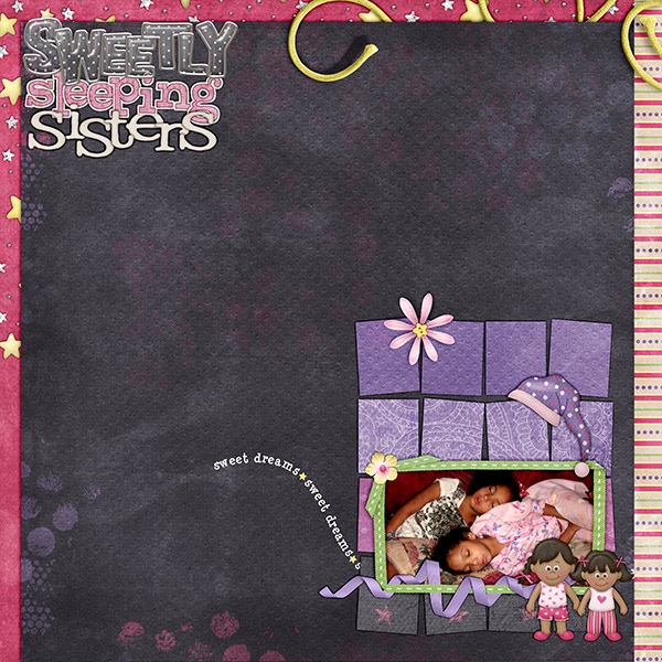 Sweetly Sleeping Sisters (Neo chal 6.16.09)