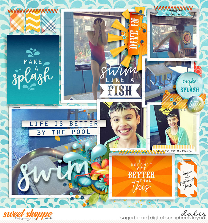 Swim Like A Fish - Fav. Summer Activities - July -16th