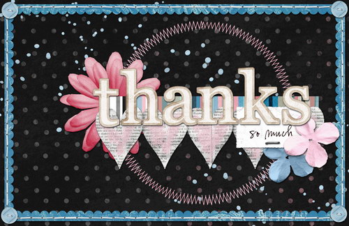 SWTSB#12 Challenge - Thank You Card