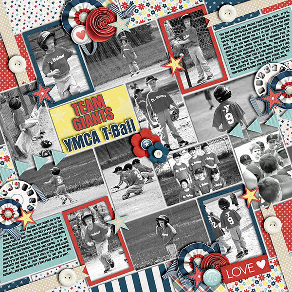 T-Ball Collage