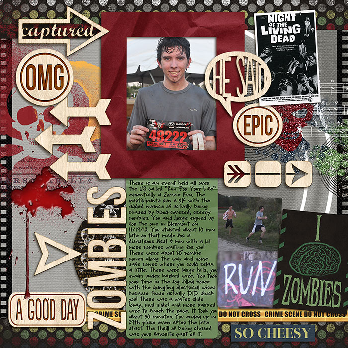 T Zombie Run
