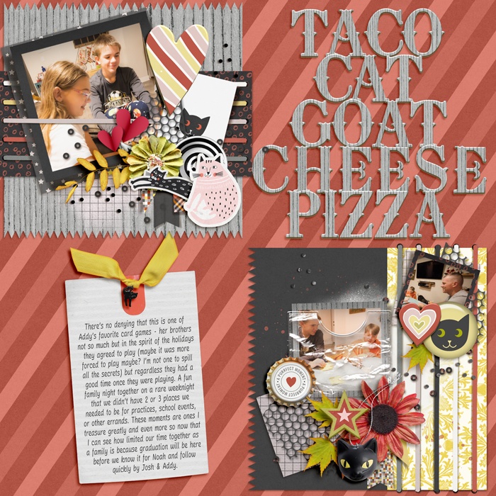 Taco Cat Goat Cheese Pizza Fun