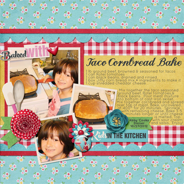 Taco Cornbread Bake