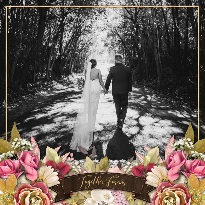 Tahlia & Reece Wedding Album Cover
