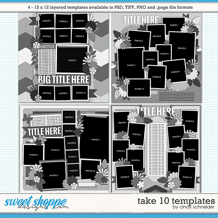 Take 10 Templates