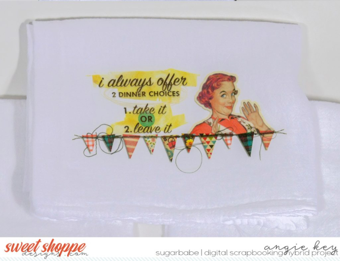 Take It Or Leave It - Decorative Kitchen Towel