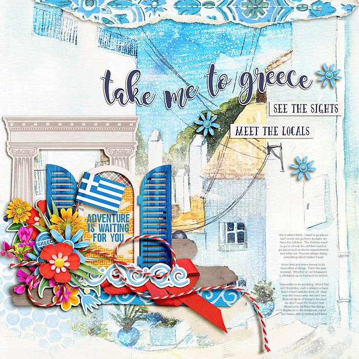 Take me to Greece