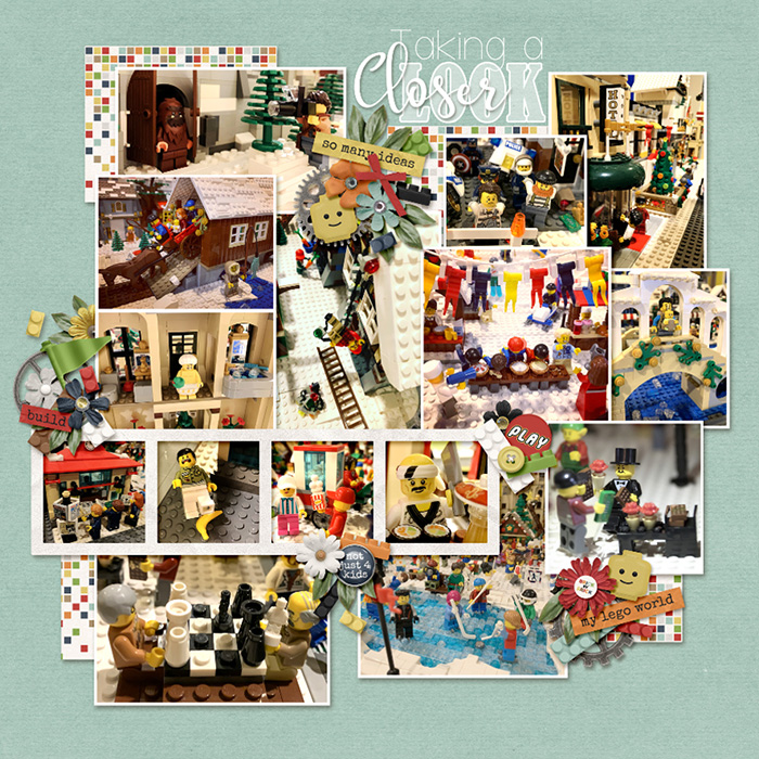 Taking a Closer Look at My LEGO Winter Village Left Page