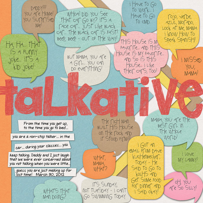 talkative