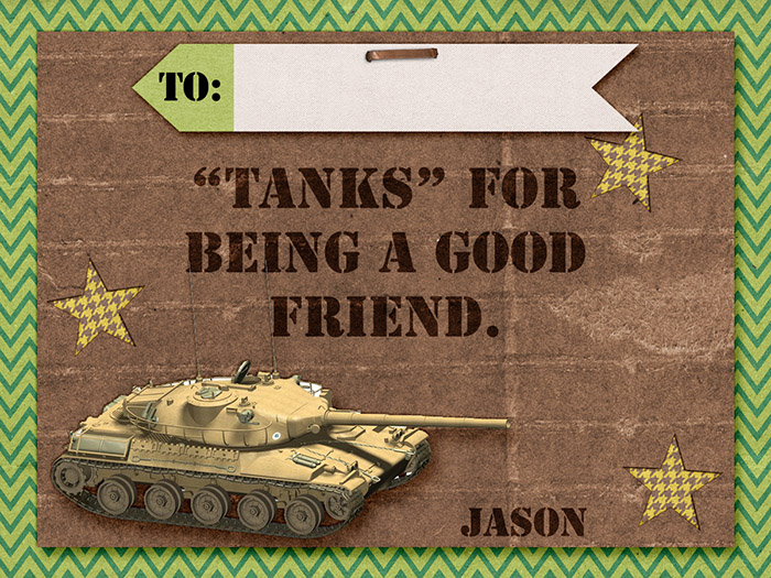 'Tanks' Valentine