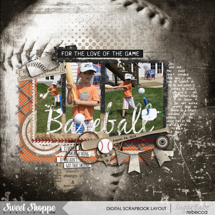 Tball in the backyard