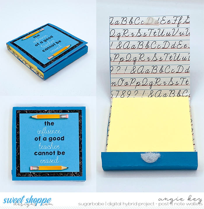 Teacher Appreciation Post-It Wallet
